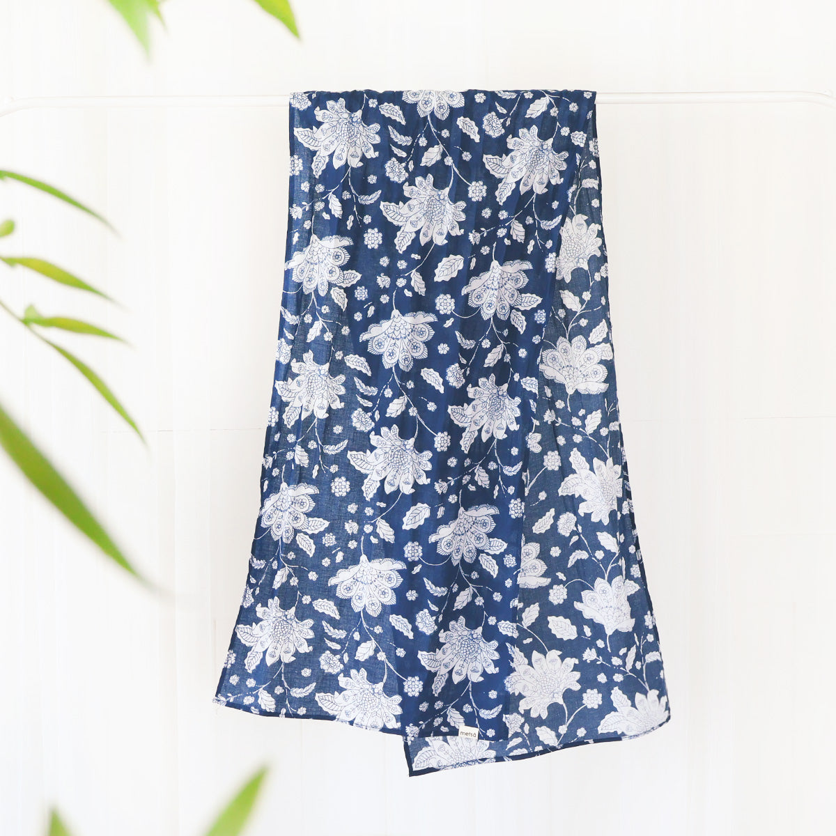 Serenely Elegant Cotton Breathable Scarf - Japan