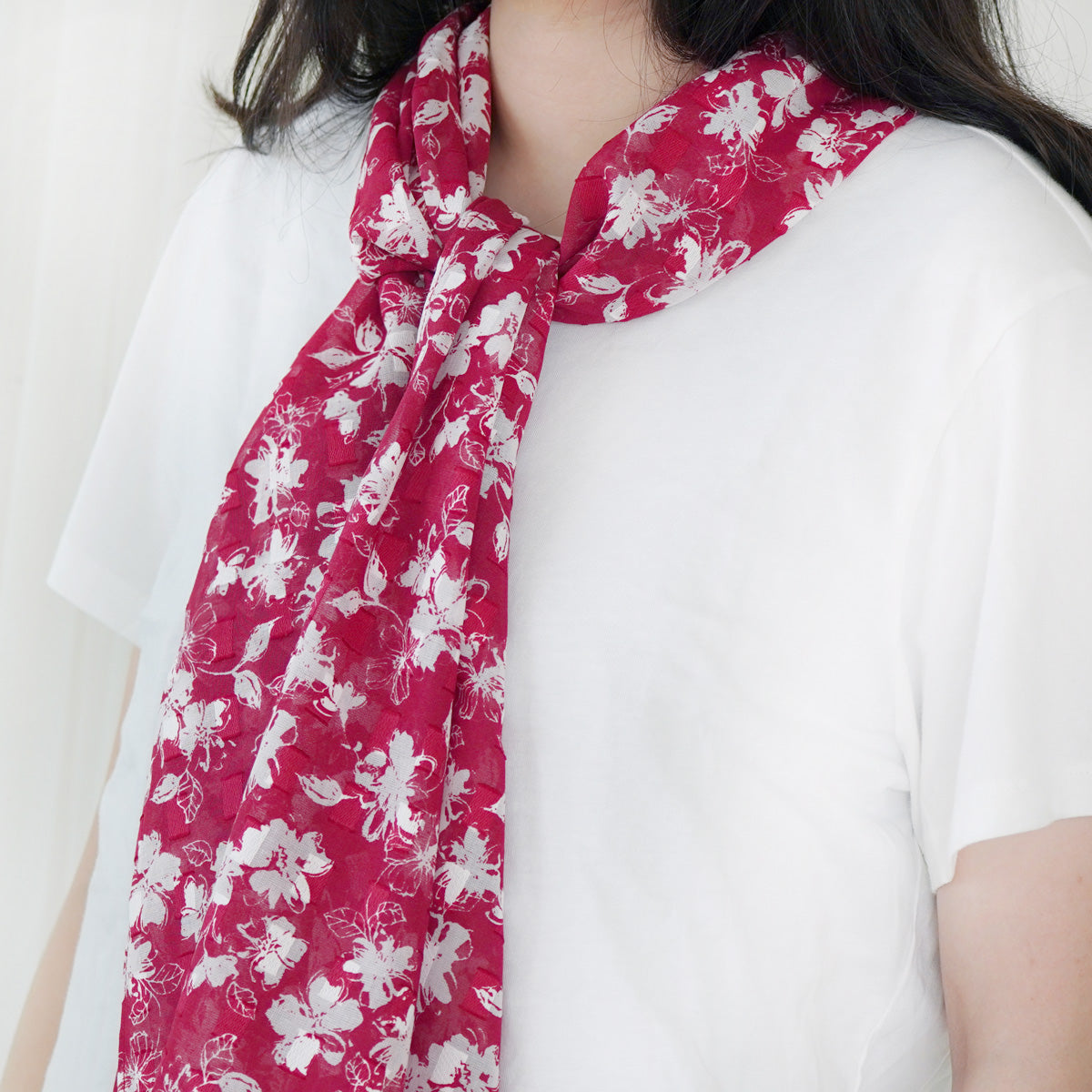 Classic Elegance Cotton Breathable Scarf - Japan