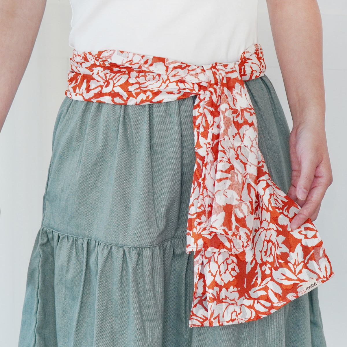 Large Floral Series Cotton Breathable Scarf - Japan