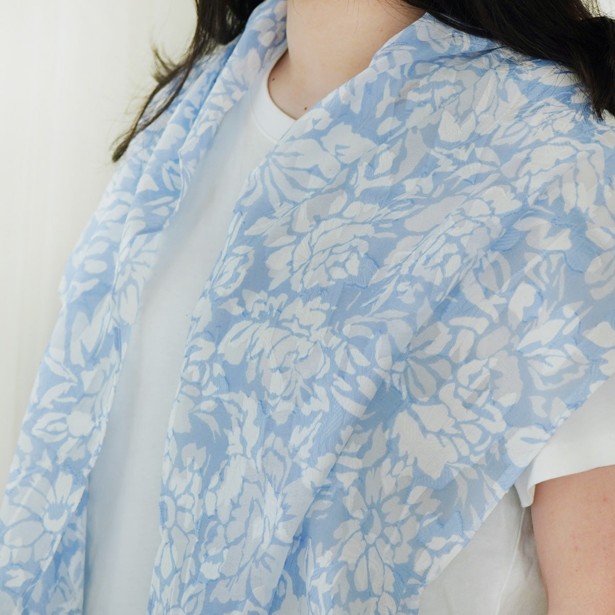 Serenely Elegant Cotton Breathable Scarf - Japan