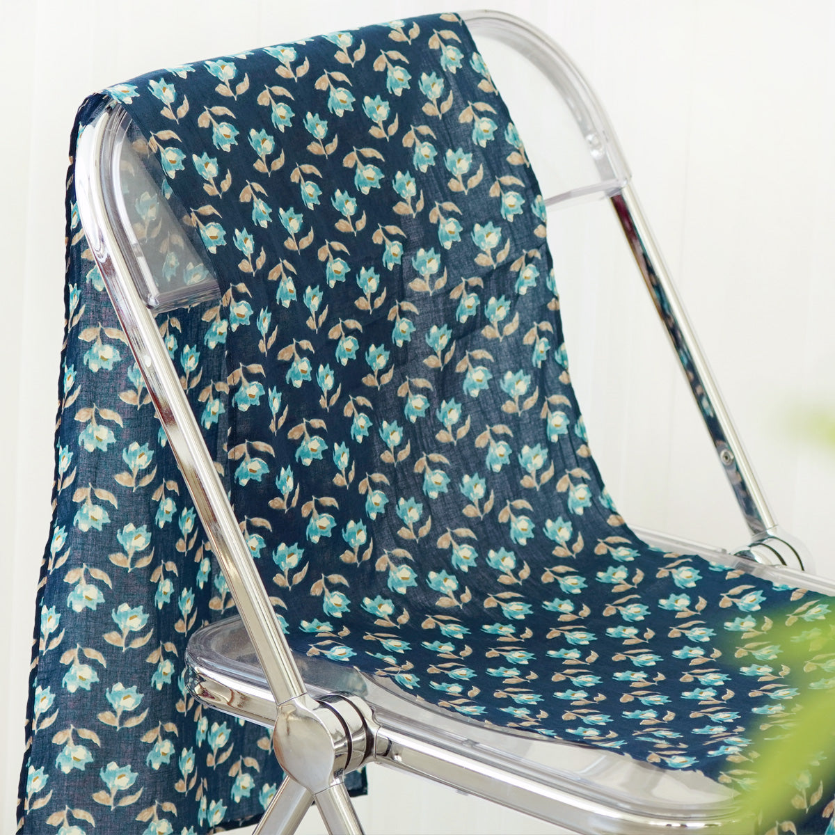 Serenely Elegant Cotton Breathable Scarf - Japan