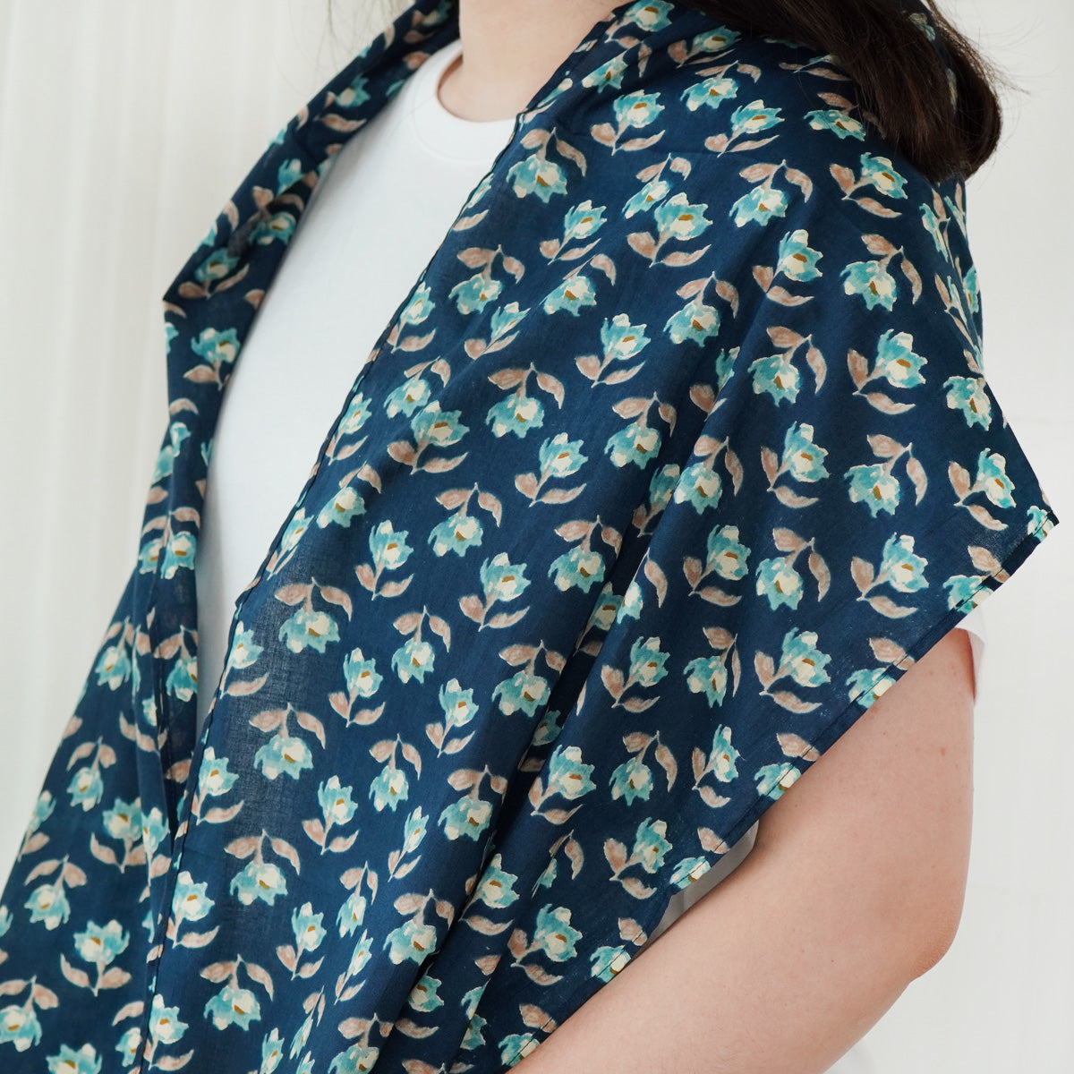 Serenely Elegant Cotton Breathable Scarf - Japan