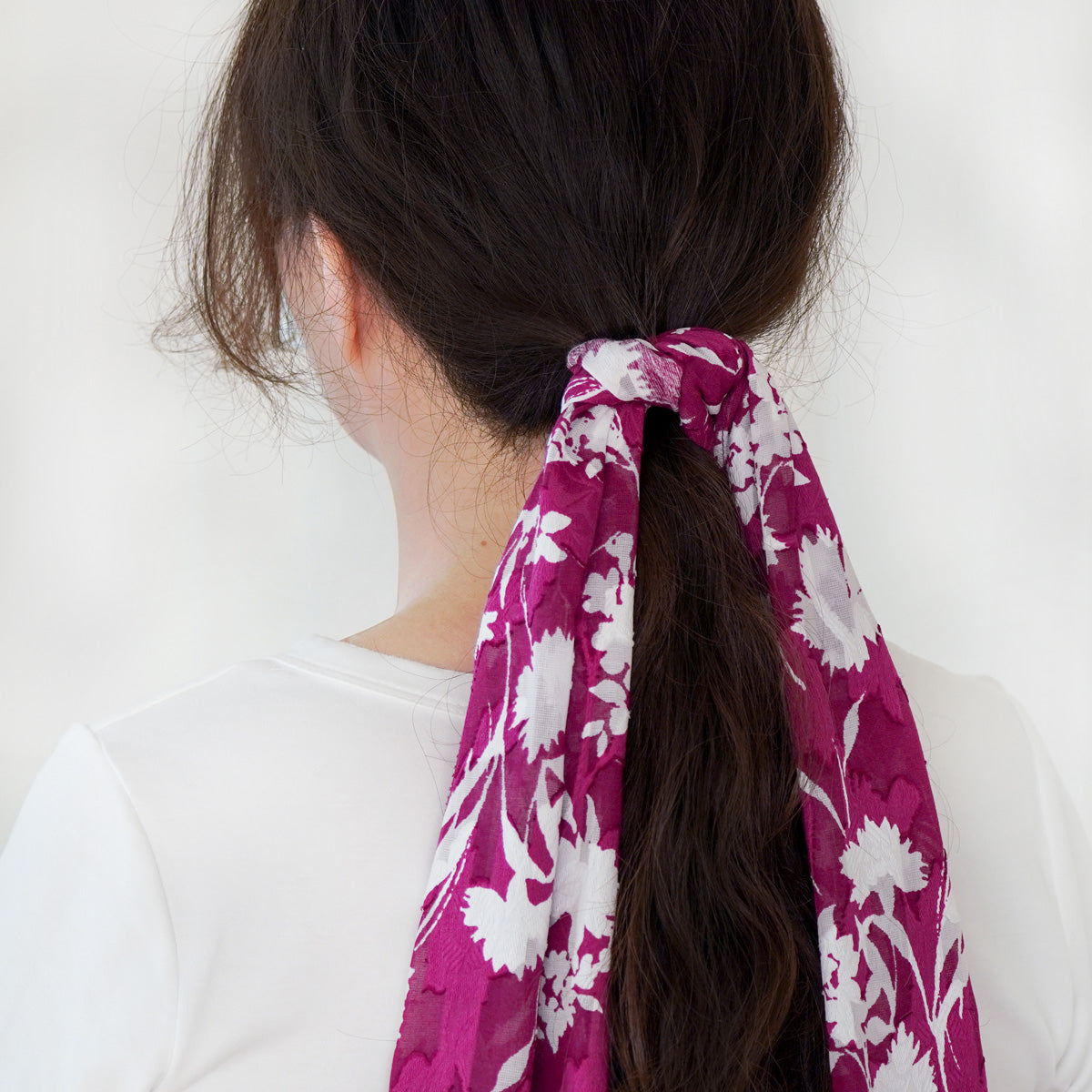 Large Floral Series Cotton Breathable Scarf - Japan