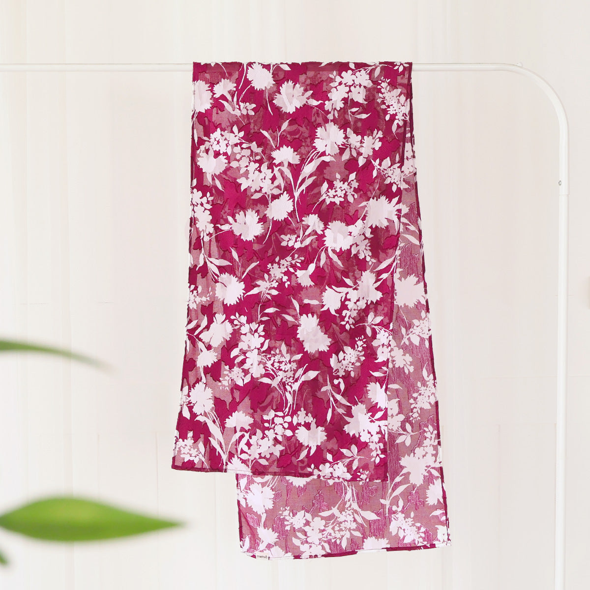 Large Floral Series Cotton Breathable Scarf - Japan