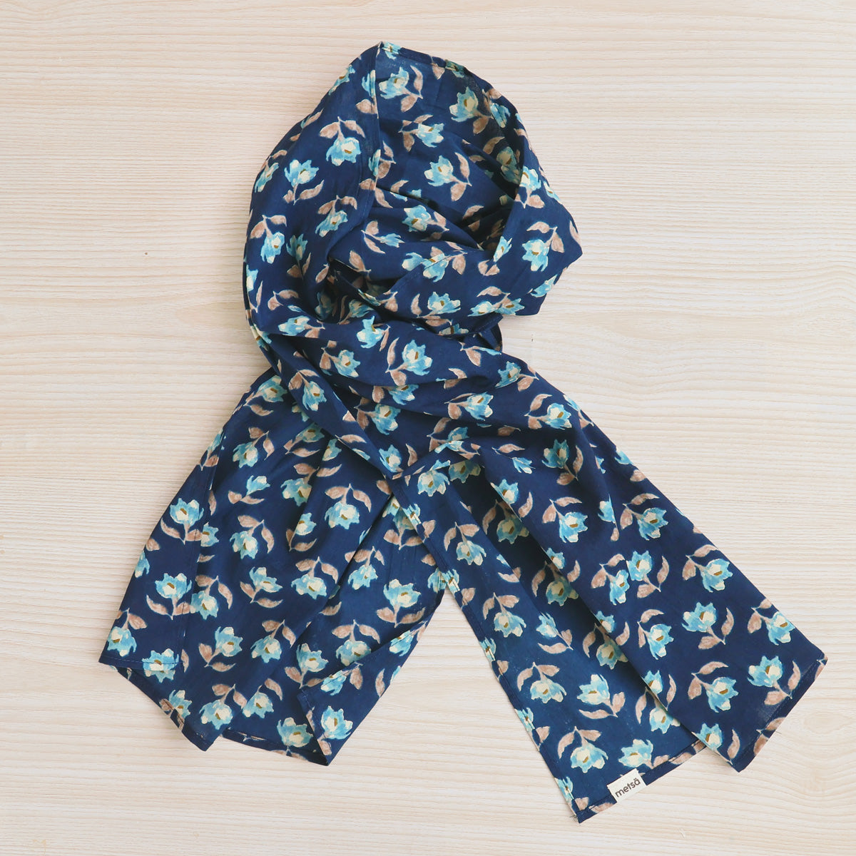 Serenely Elegant Cotton Breathable Scarf - Japan