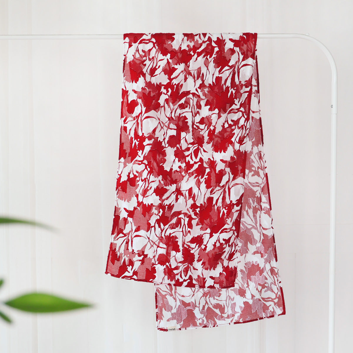 Large Floral Series Cotton Breathable Scarf - Japan