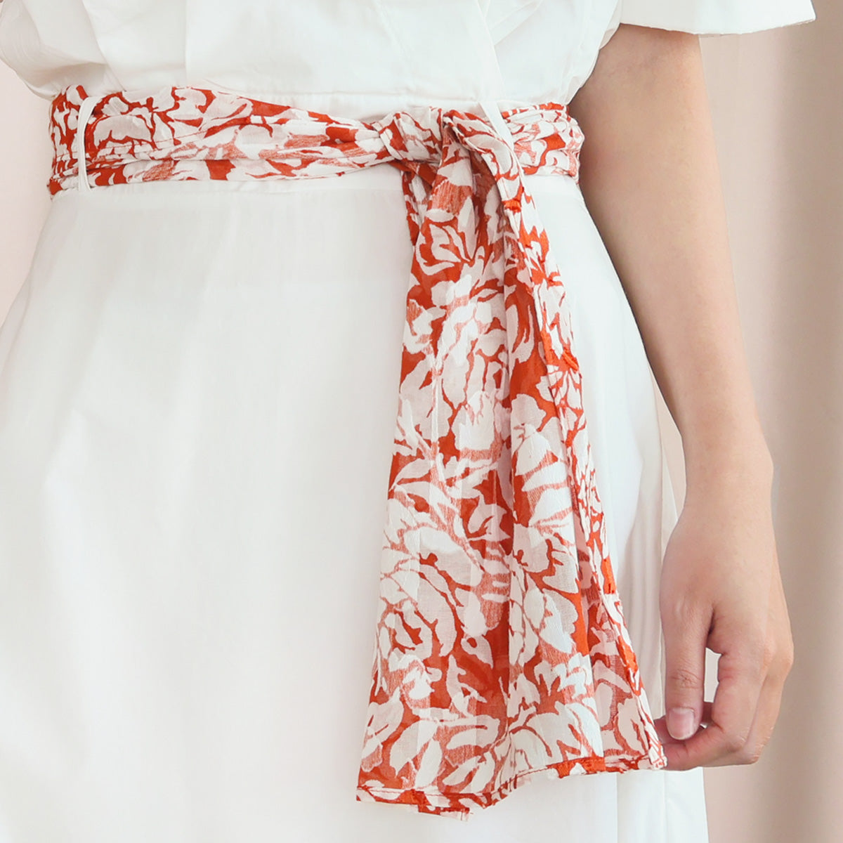 Large Floral Series Cotton Breathable Scarf - Japan