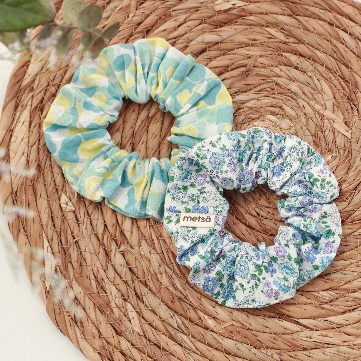 Garden Memories - Handmade Scrunchie Set