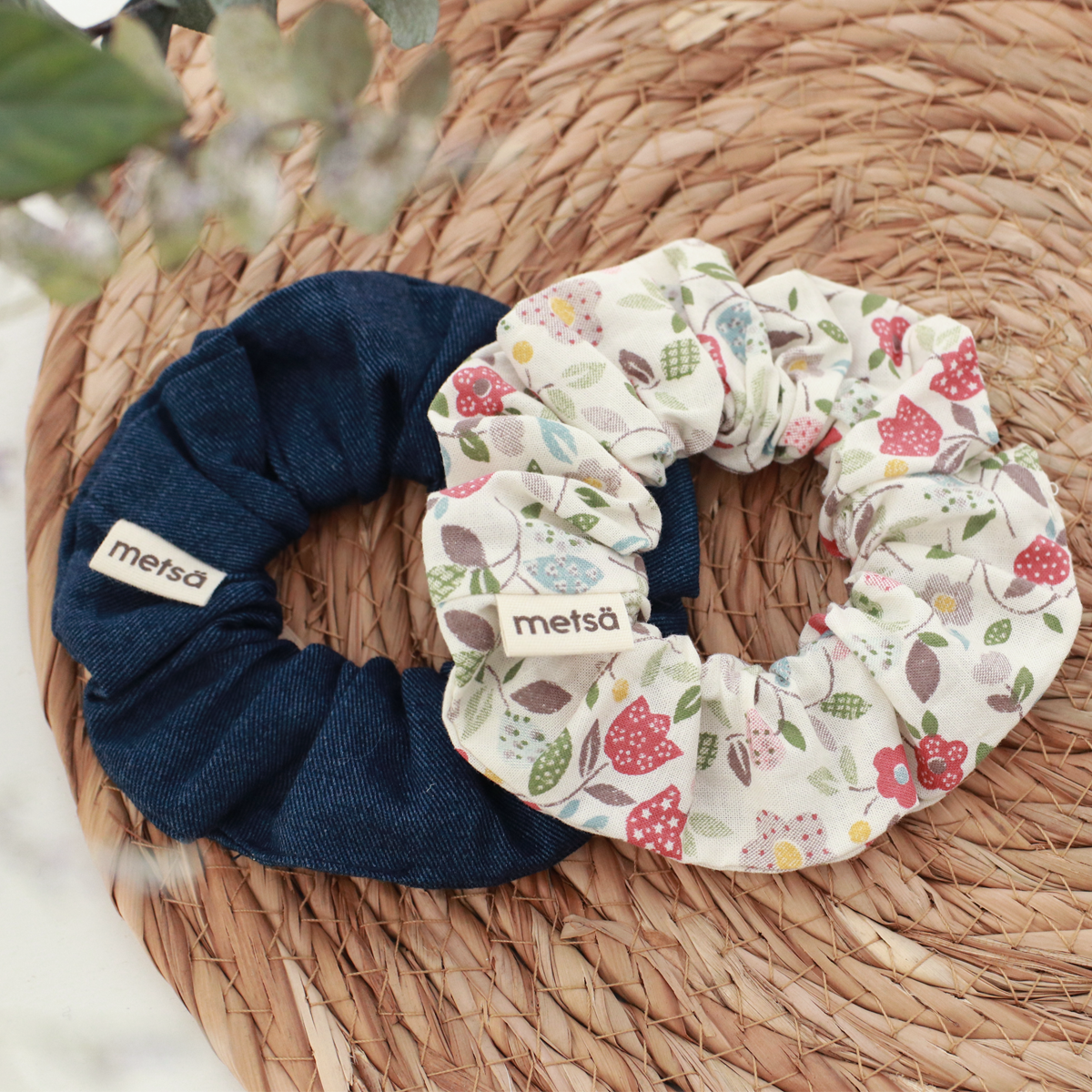 Sunny Day - Handmade Scrunchie Set