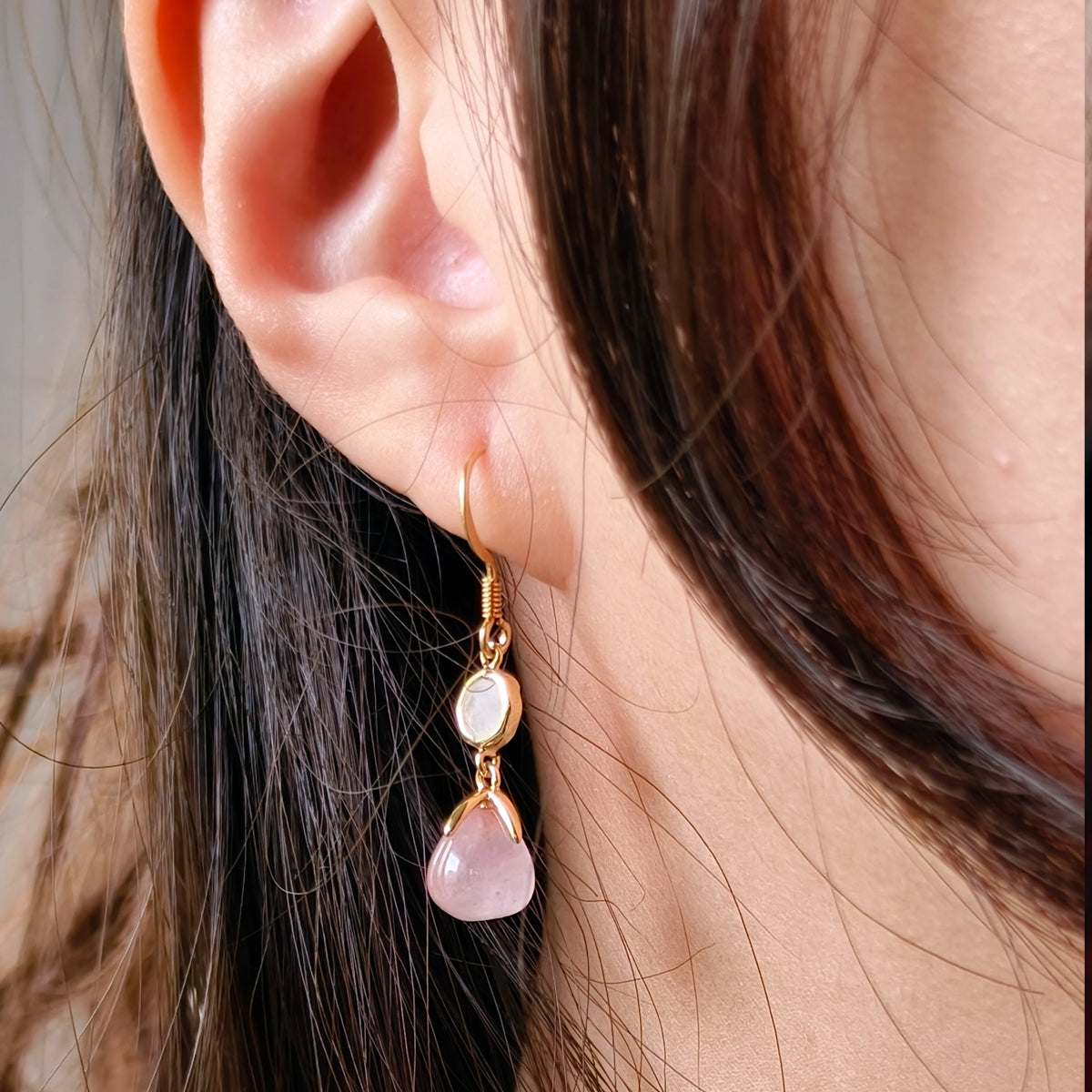 J3 Handmade Silver Ear Hooks-Korea