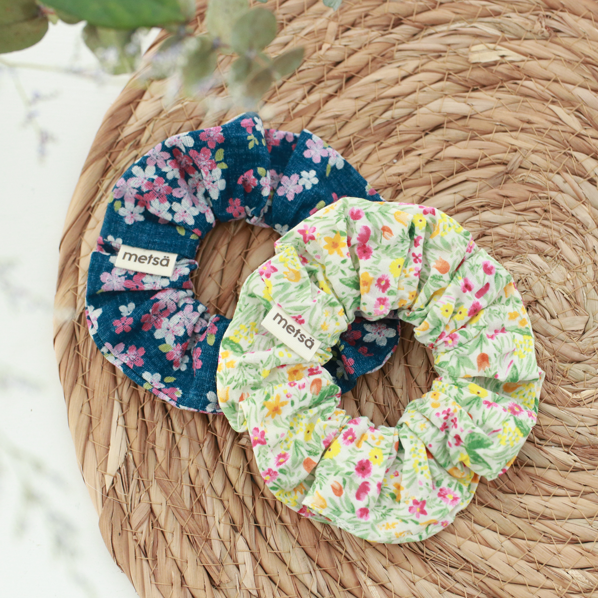 Hillside - Handmade Scrunchies Set