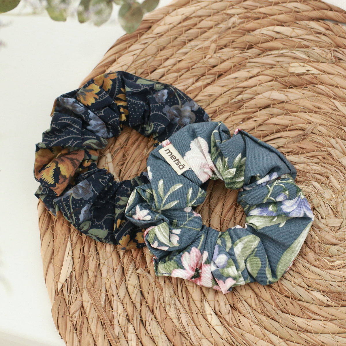 Elegant Handmade Scrunchie Set
