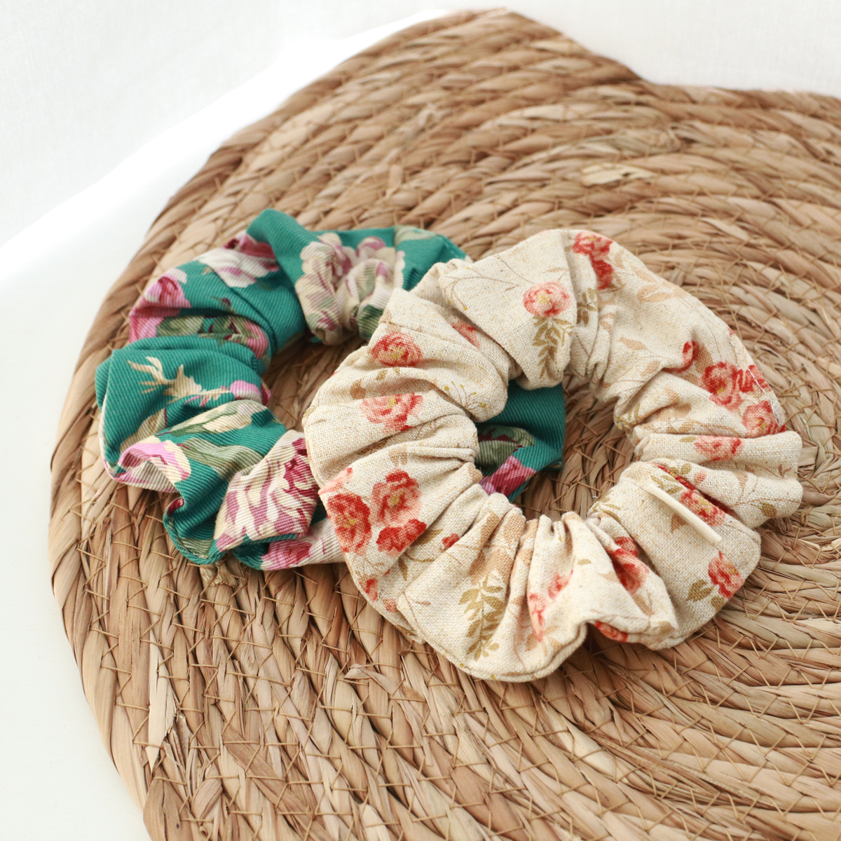 Hillside - Handmade Scrunchies Set