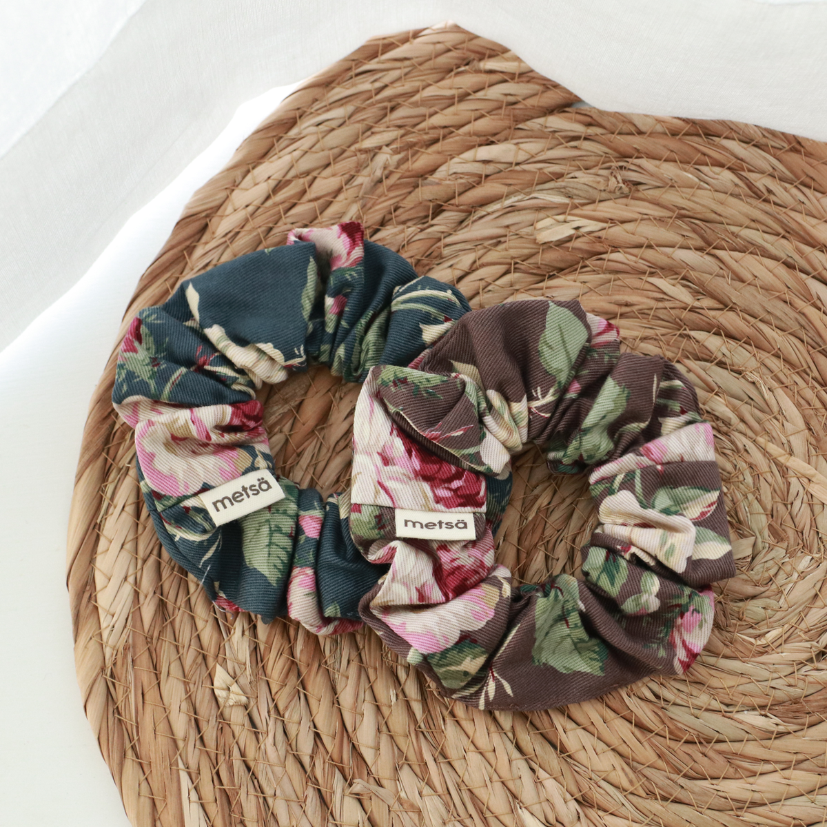 Hillside - Handmade Scrunchies Set