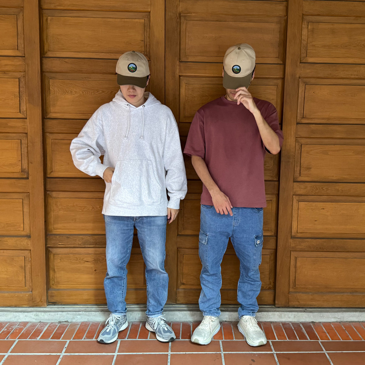 Taiwan Mountains Two-Tone Cap