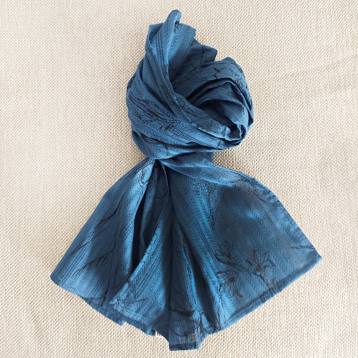 Forest Realm Cotton Scarf - Japan