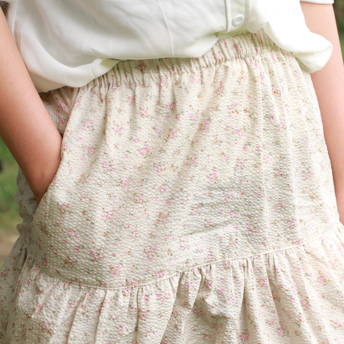Buttercream Flower Cake Skirt