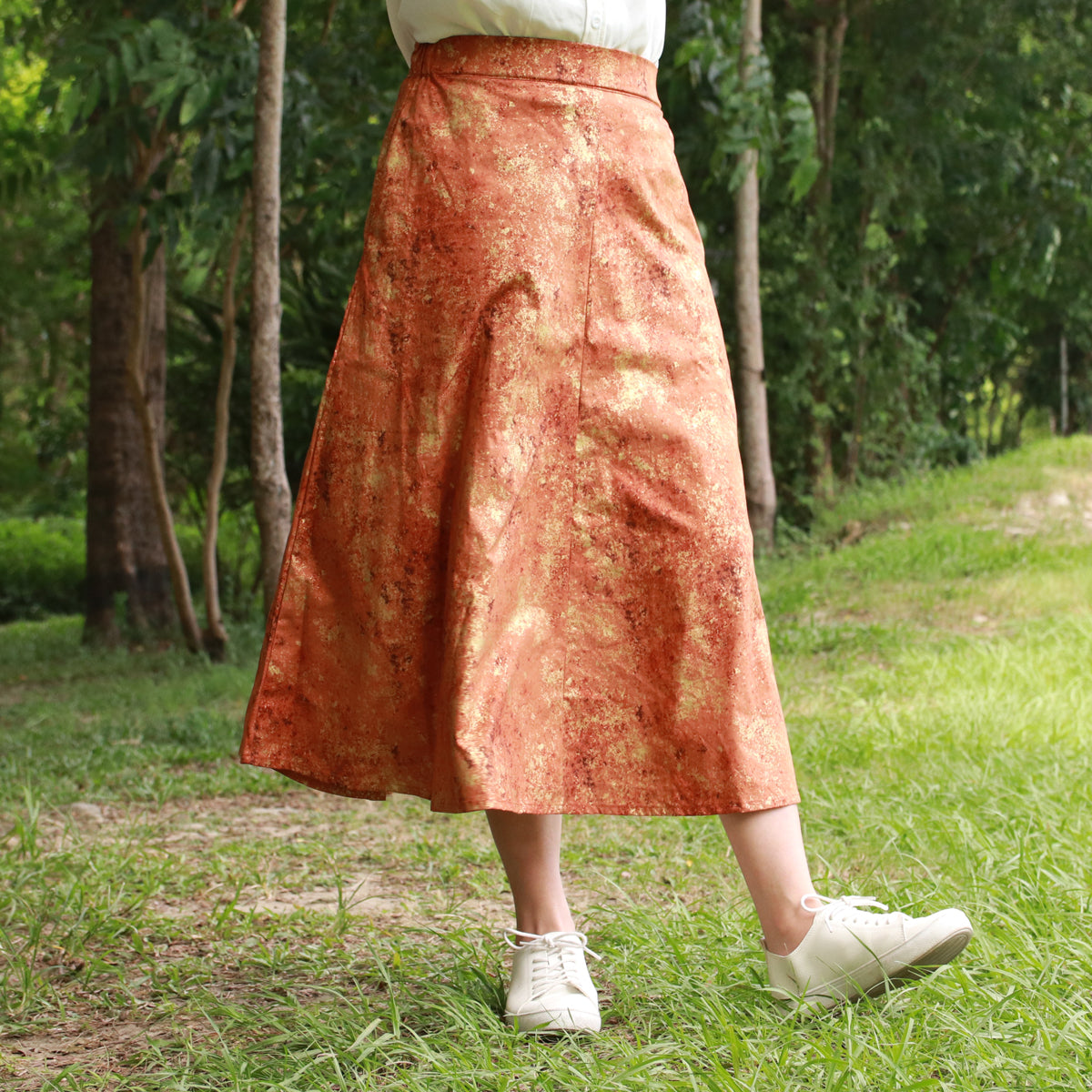 Warm Sun Mineral - Four Panel Circle Skirt