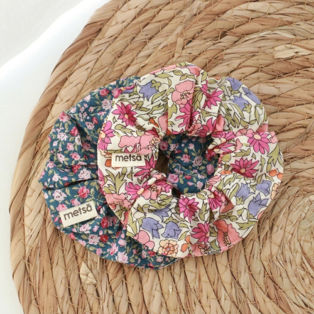 Hillside - Handmade Scrunchies Set
