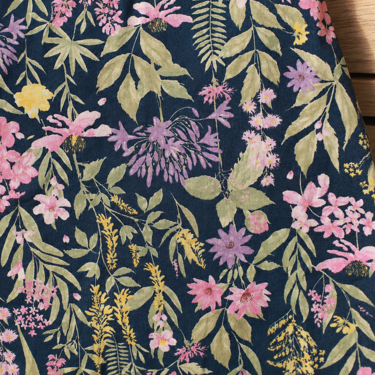 Wisteria Flower - Four Panel Circle Skirt
