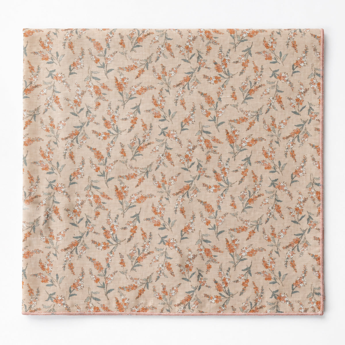 Warm Floral Bloom Square Scarf - Pre-order late September