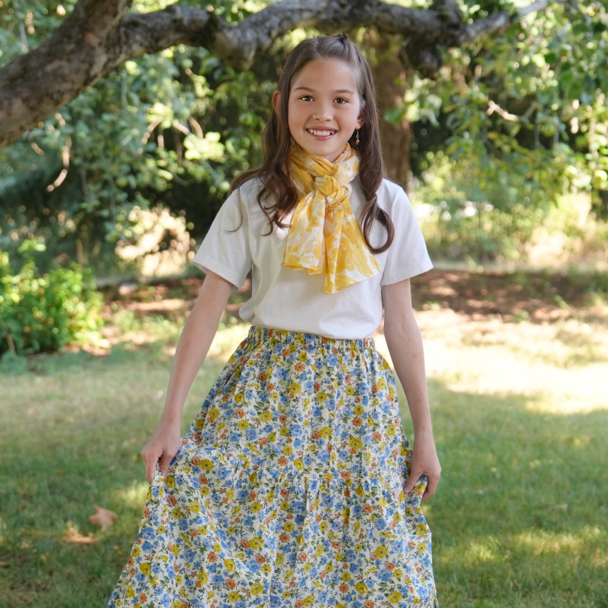 Summer Flower Cake Skirt