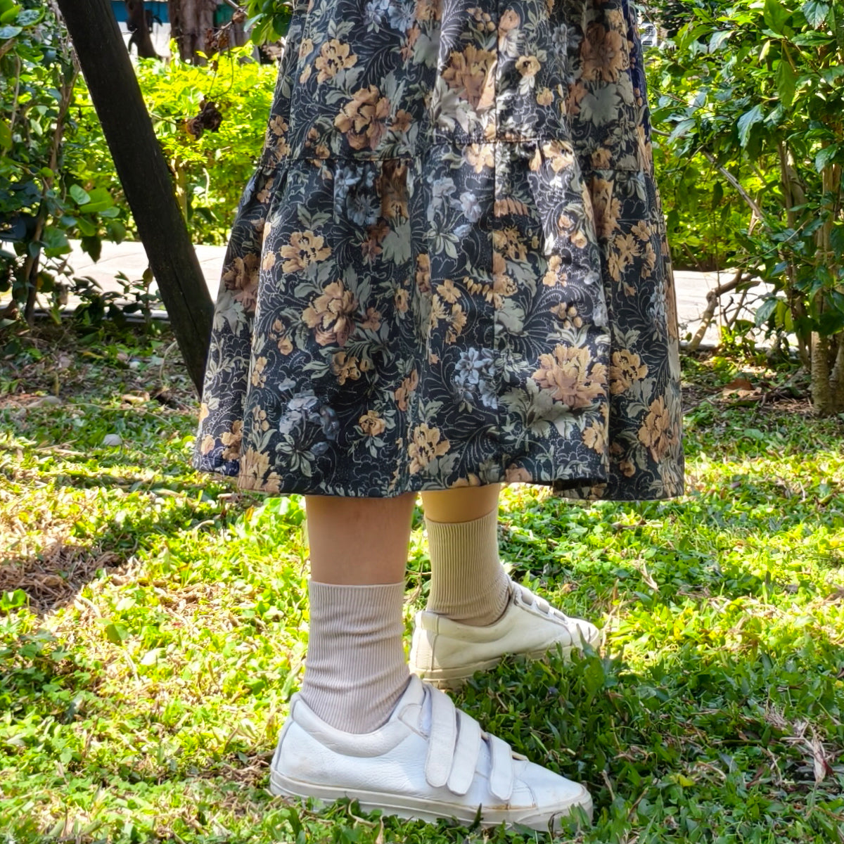 Classic Floral  Handmade Cake Dress