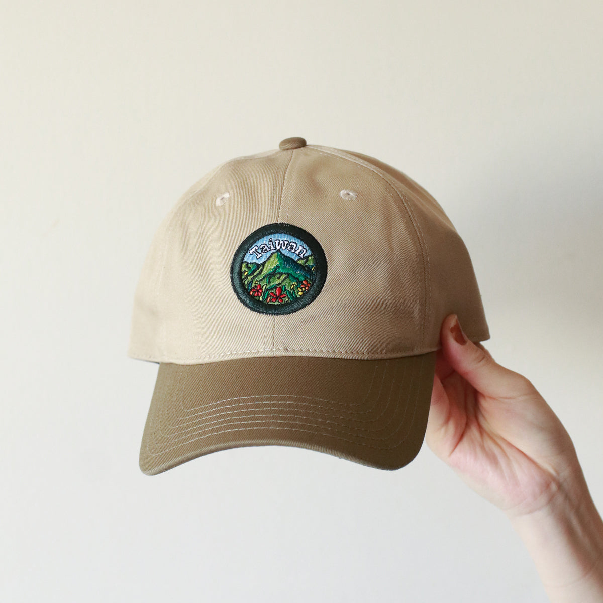 Taiwan Mountains Two-Tone Cap