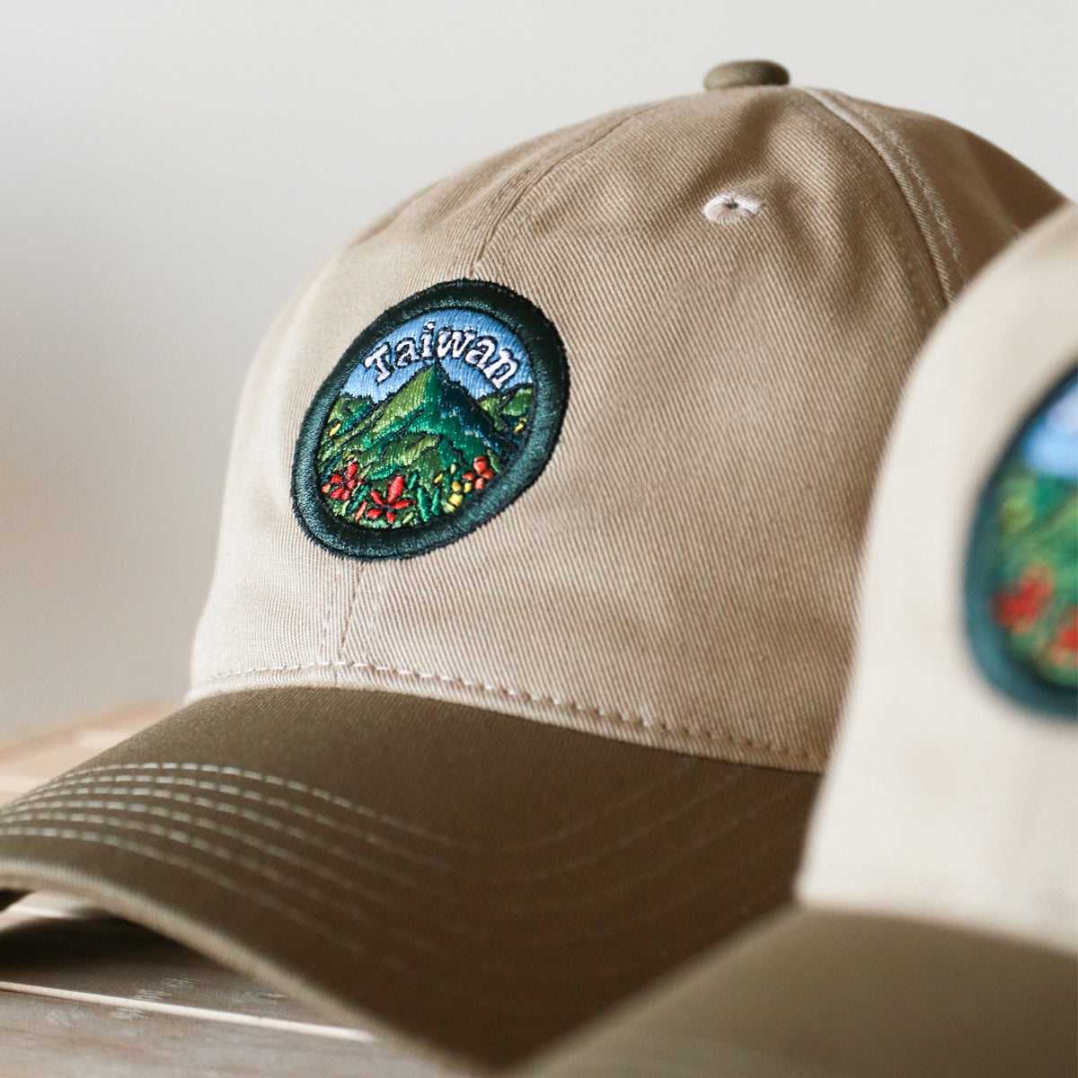 Taiwan Mountains Two-Tone Cap