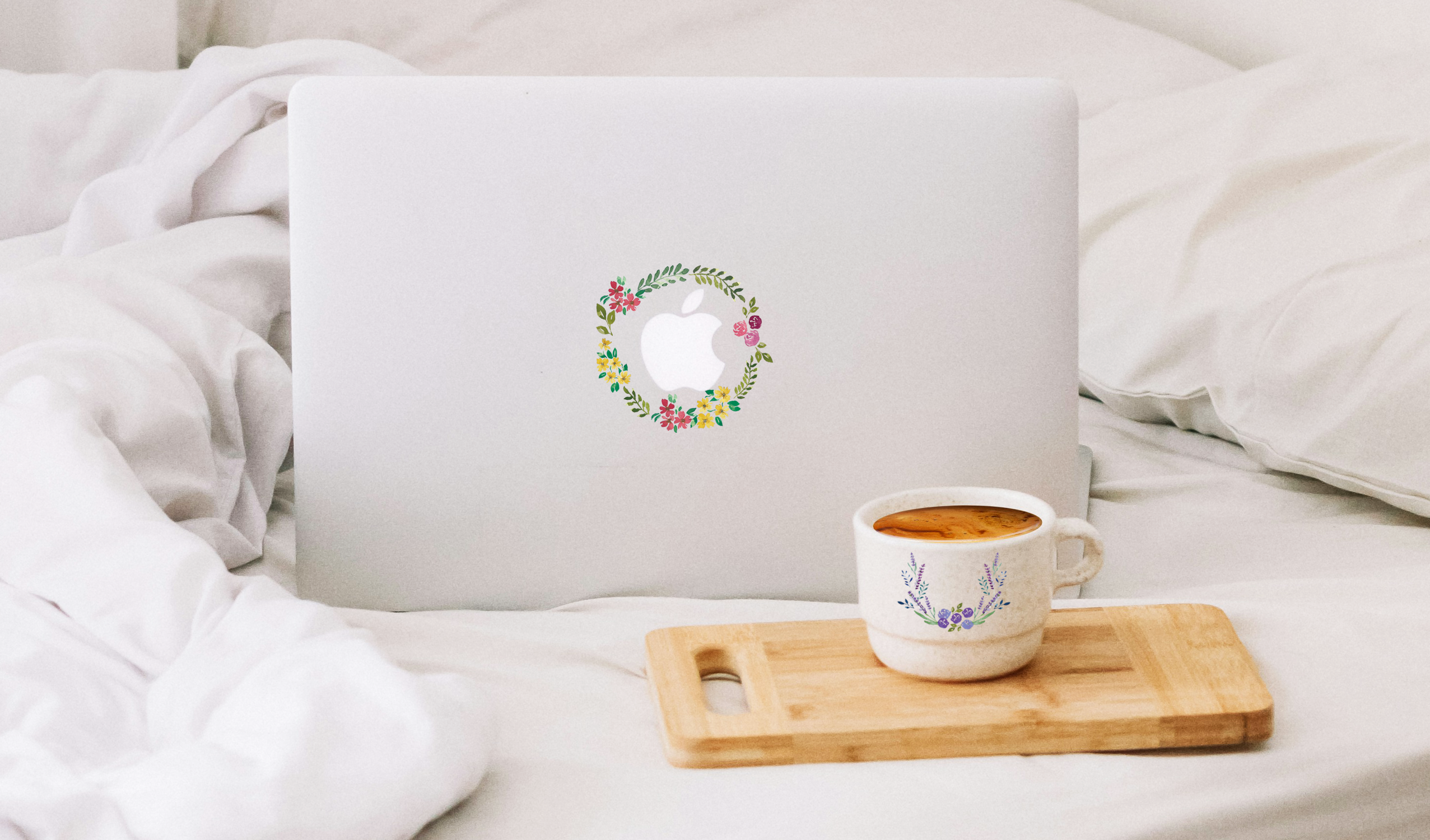 Garden Watercolor Sticker