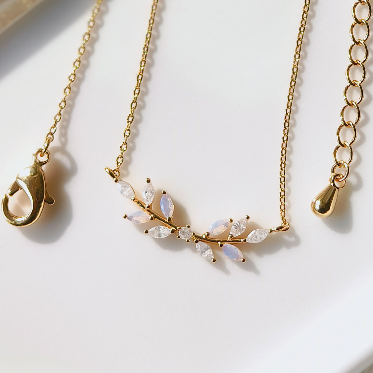 Nature Series 925 Sterling Silver Necklace-Korea