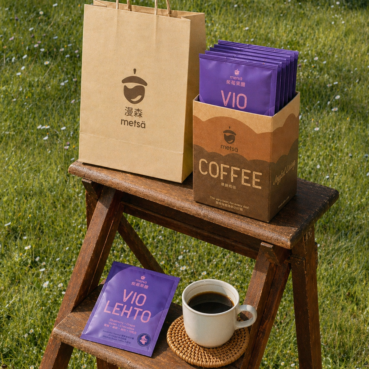 Single Flavor Metsä Classic Drip Bag Coffee – 7 Pack