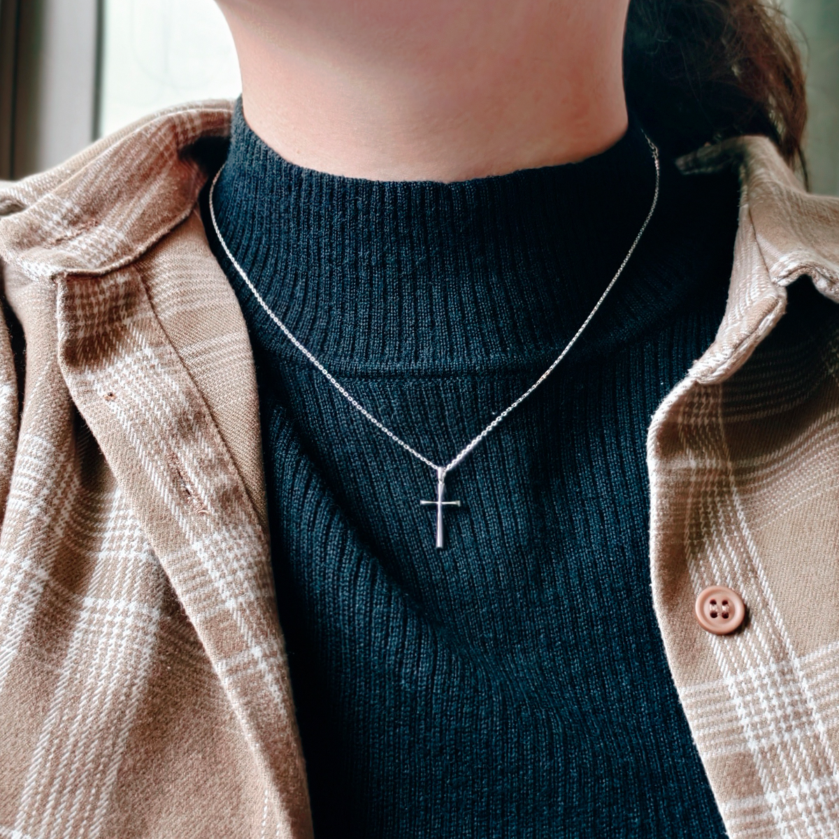 925 Sterling Silver Necklace-Korea