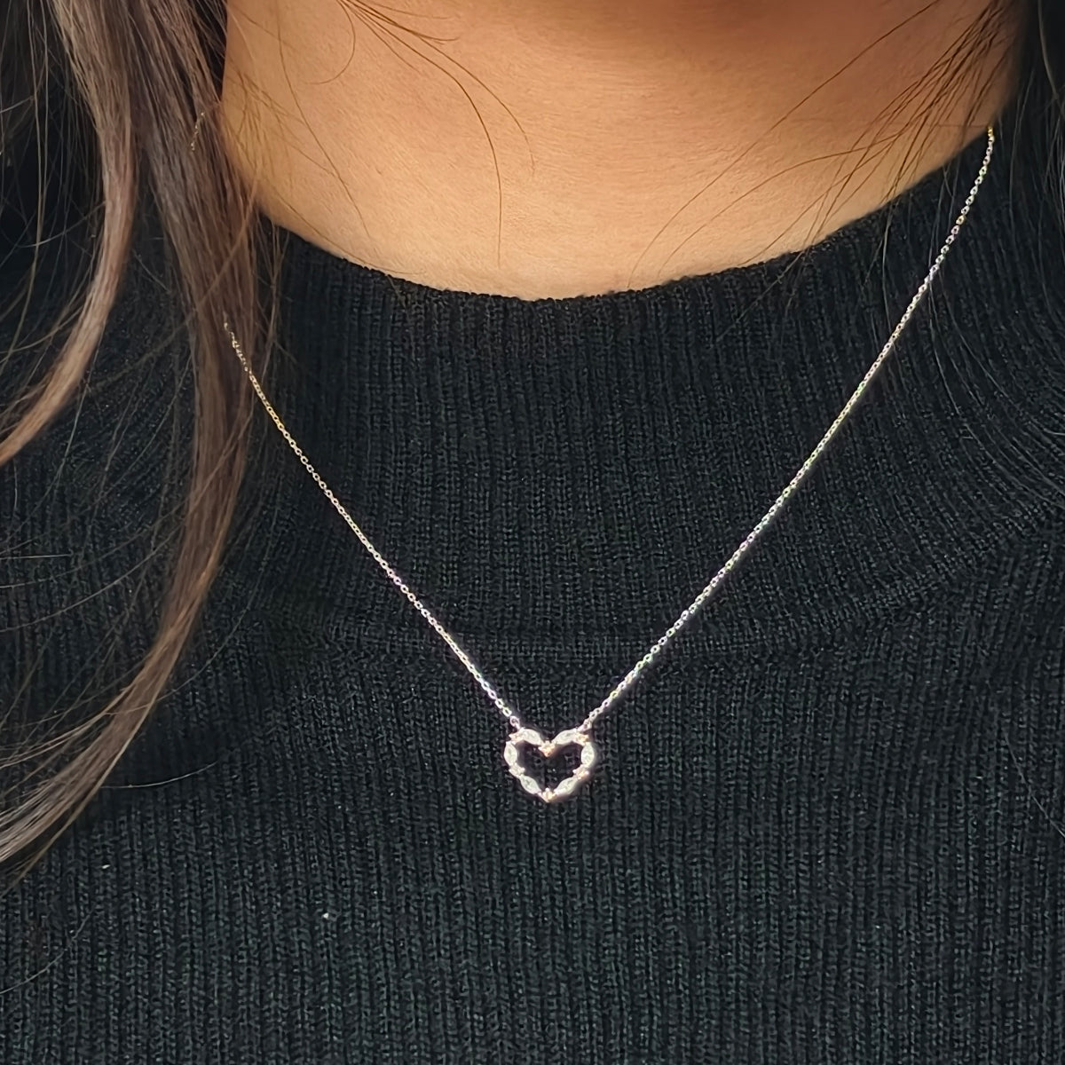 Nature Series 925 Sterling Silver Necklace-Korea
