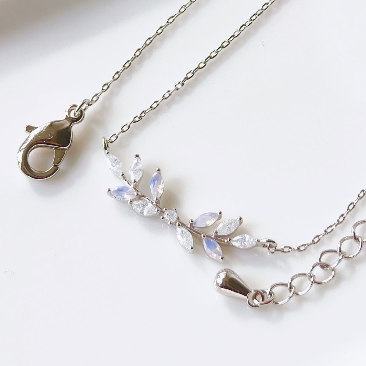 Nature Series 925 Sterling Silver Necklace-Korea
