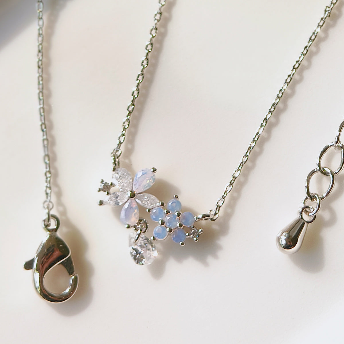 Nature Series 925 Sterling Silver Necklace-Korea