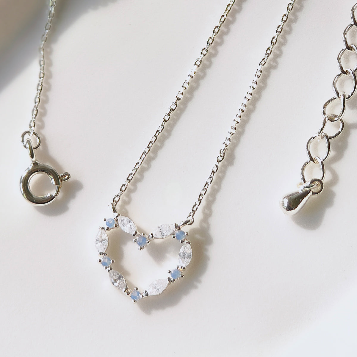 Nature Series 925 Sterling Silver Necklace-Korea