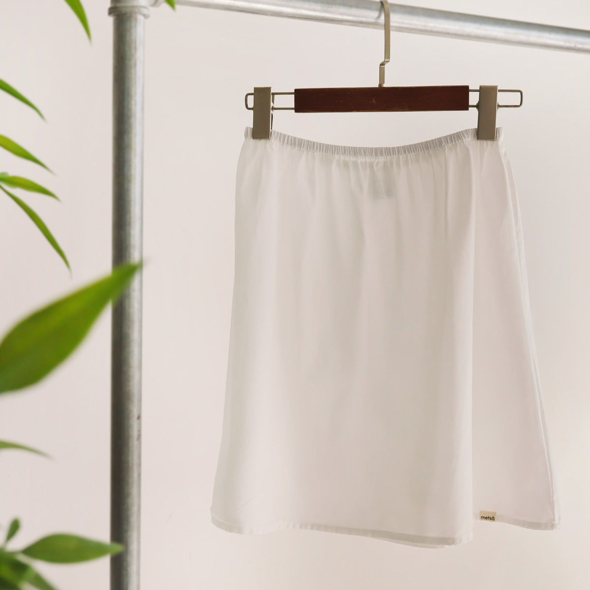 Pure cotton white slip