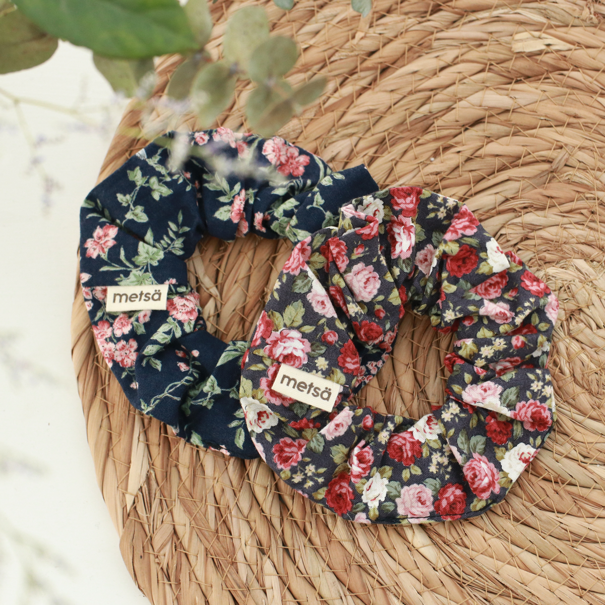 Hillside - Handmade Scrunchies Set