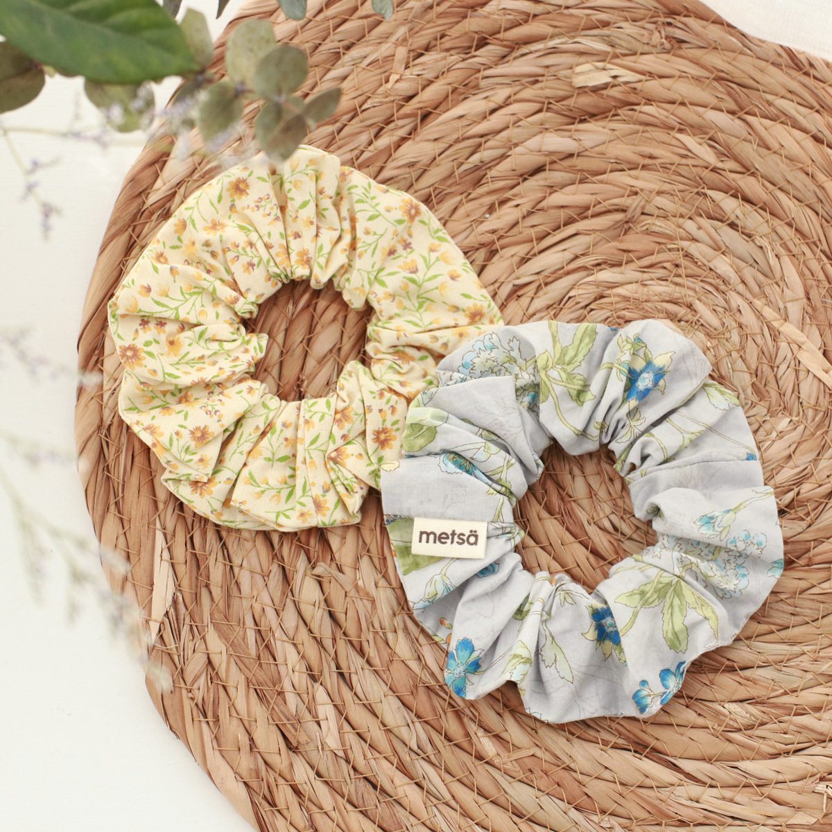 Summer Breeze - Handmade Scrunchie Set