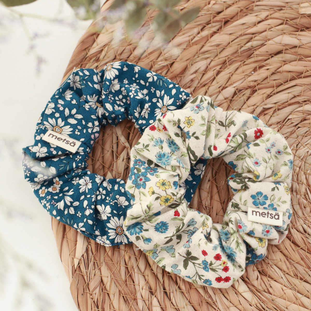 Fresh Garden - Handmade Scrunchie Set