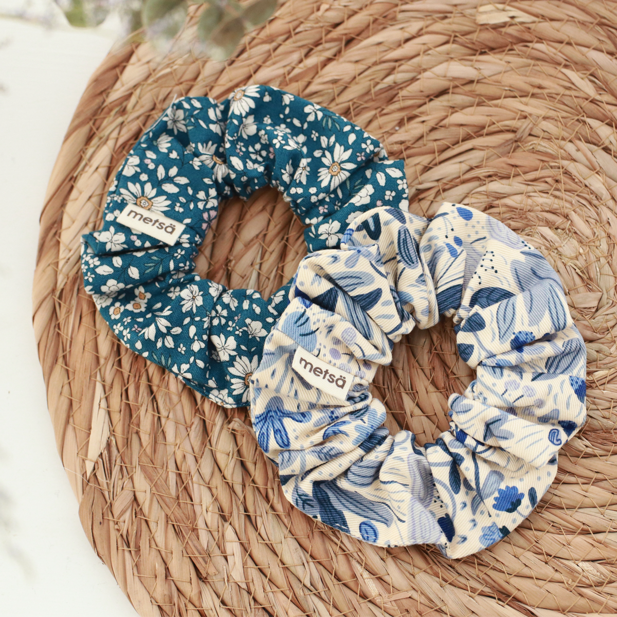 Fresh Garden - Handmade Scrunchie Set