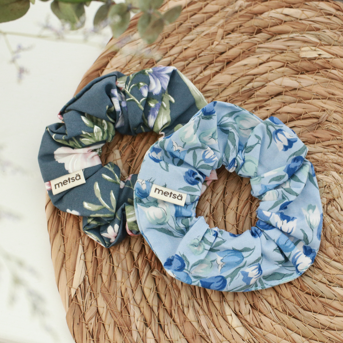 Elegant Handmade Scrunchie Set