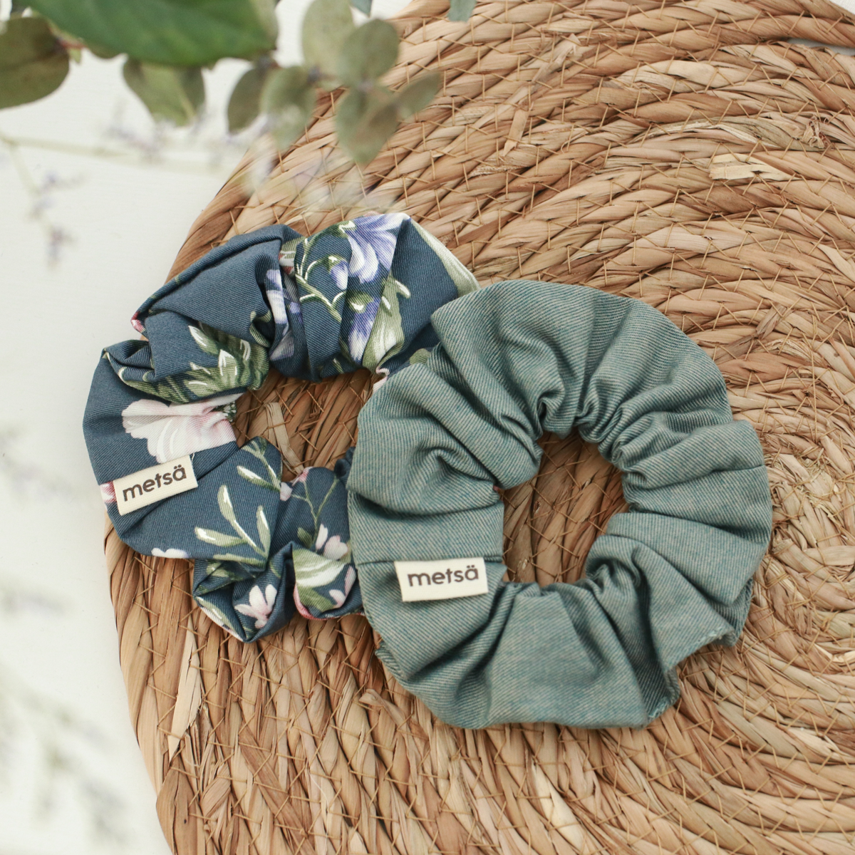 Elegant Handmade Scrunchie Set