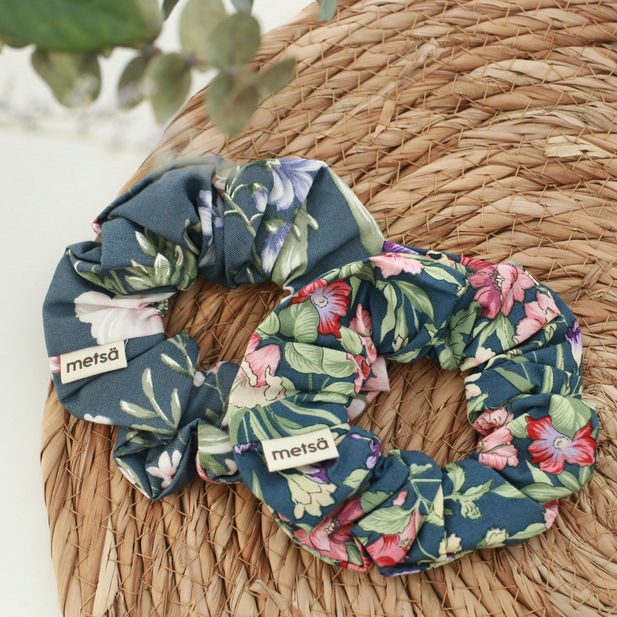 Elegant Handmade Scrunchie Set