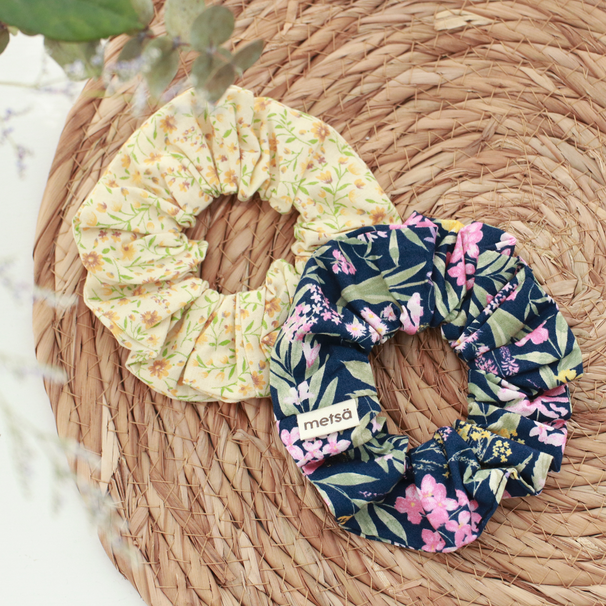 Summer Breeze - Handmade Scrunchie Set