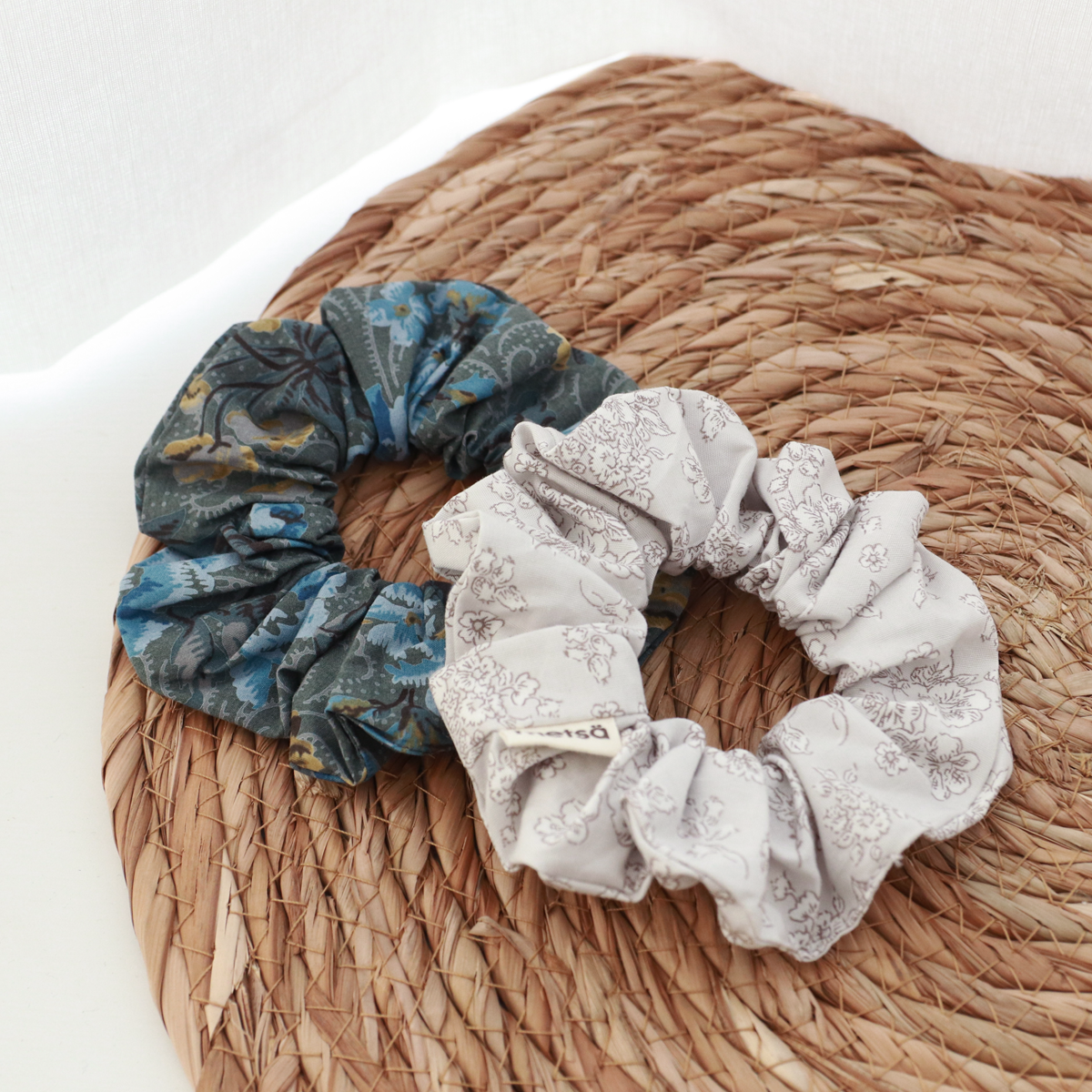 Meadow Path - Handmade Scrunchies Set