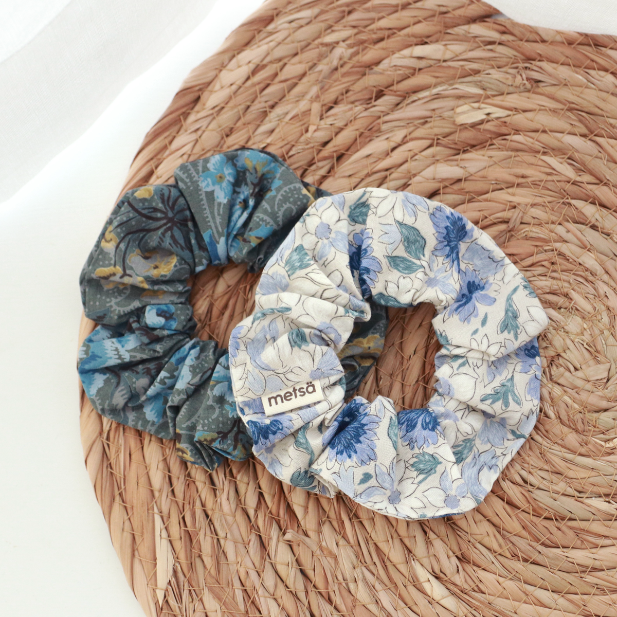 Meadow Path - Handmade Scrunchies Set