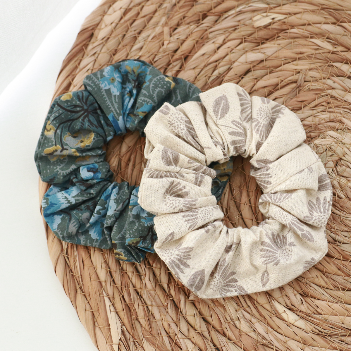 Meadow Path - Handmade Scrunchies Set