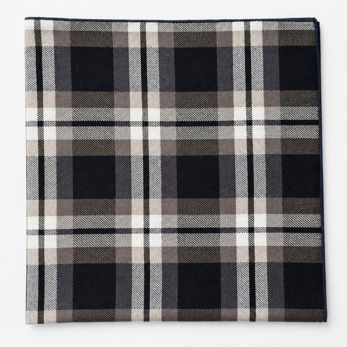 Plaid Gauze Square scarf - Pre-order late September